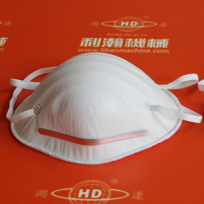防尘口罩点鼻梁条耳带机（单点） HD-0107